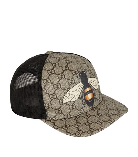 gucci hat with bee|gucci fitted hat.